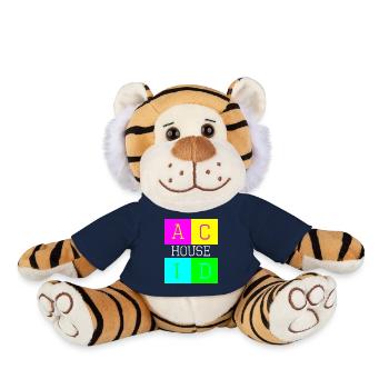 Acid house d - Peluche Tigre - bleu marine - Devant