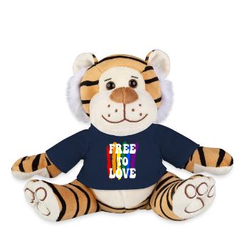 Free To Love LGBTQ Pride - Plüschtiger - French Navy - Vorne