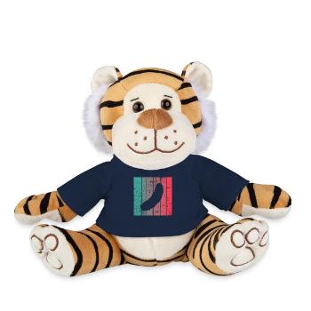 Gurke Gewürzgurke Kukumer Retro Geschenk - Plüschtiger - French Navy - Vorne