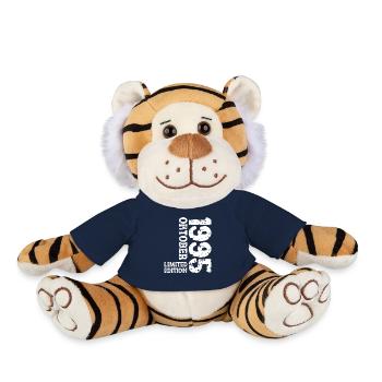 1995 Oktober Limited Edition 28. Geburtstag Deko - Plüschtiger - French Navy - Vorne