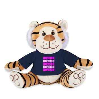 Chapeau de cowboy Western Country Texas - Peluche Tigre - bleu marine - Devant