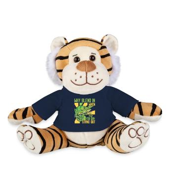 Why Blend In When You Can Stand Out Panther - Plush Tiger - french navy - Front