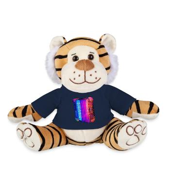 accordion - Plush Tiger - french navy - Front