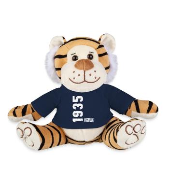 90 Jahre 1935 Geburtstagsgeschenk - Plüschtiger - French Navy - Vorne