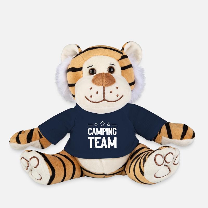Camping Team - Plüschtiger - French Navy