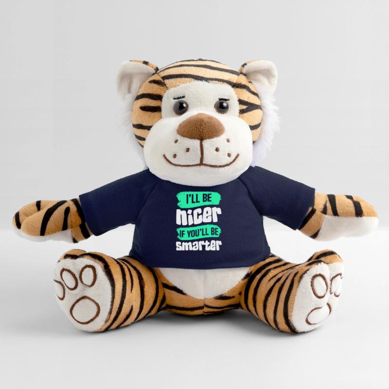 Sarcasm Comic Irony Plush Tiger