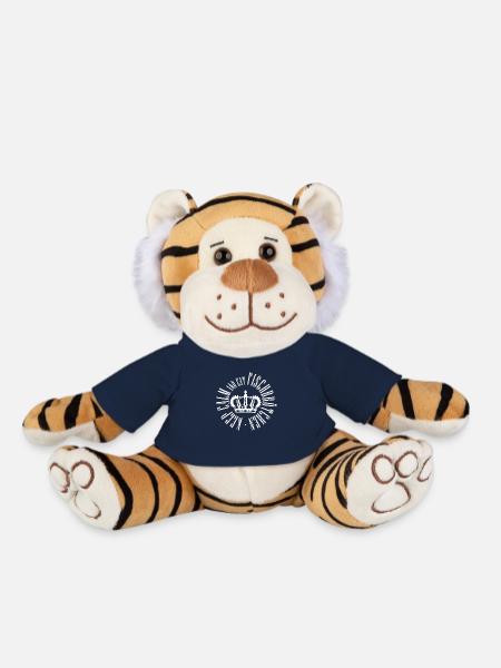 Fish rolls - Plush Tiger - french navy