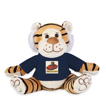 Bitcoin rencontre Monkey Joe - Peluche Tigre - bleu marine - Devant