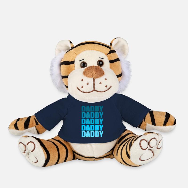 Daddy cool - Plush Tiger - french navy