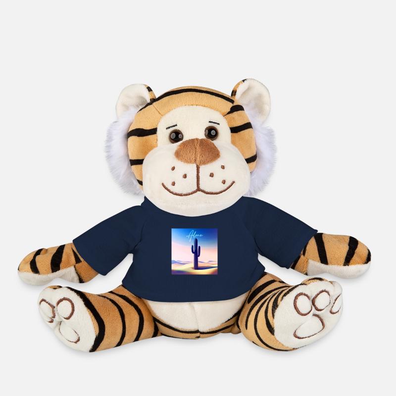 Alleiner Kaktus - Plüschtiger - French Navy