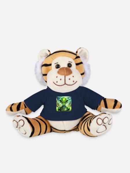 Firefly personnage extraterrestre vert lunaire - Peluche Tigre - bleu marine
