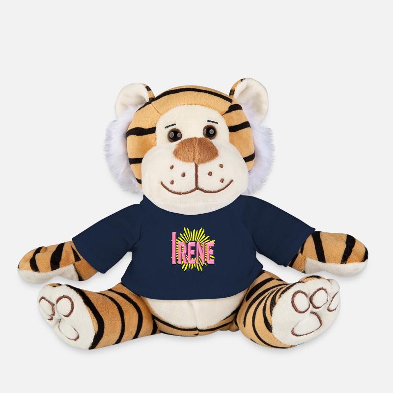 irene2 - Plush Tiger - french navy