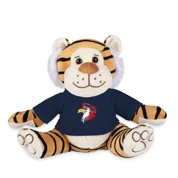 Denmark - Plush Tiger - french navy - Front