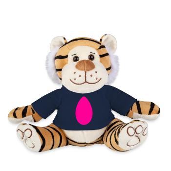 Easter egg - Plush Tiger - french navy - Front