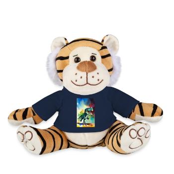 Dinosaurs | T-Rex | Tyrannosaurus - Plush Tiger - french navy - Front
