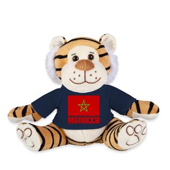 Morocco - Plush Tiger - french navy - Front