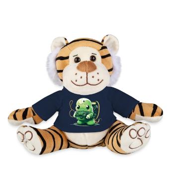fantôme - Peluche Tigre - bleu marine - Devant