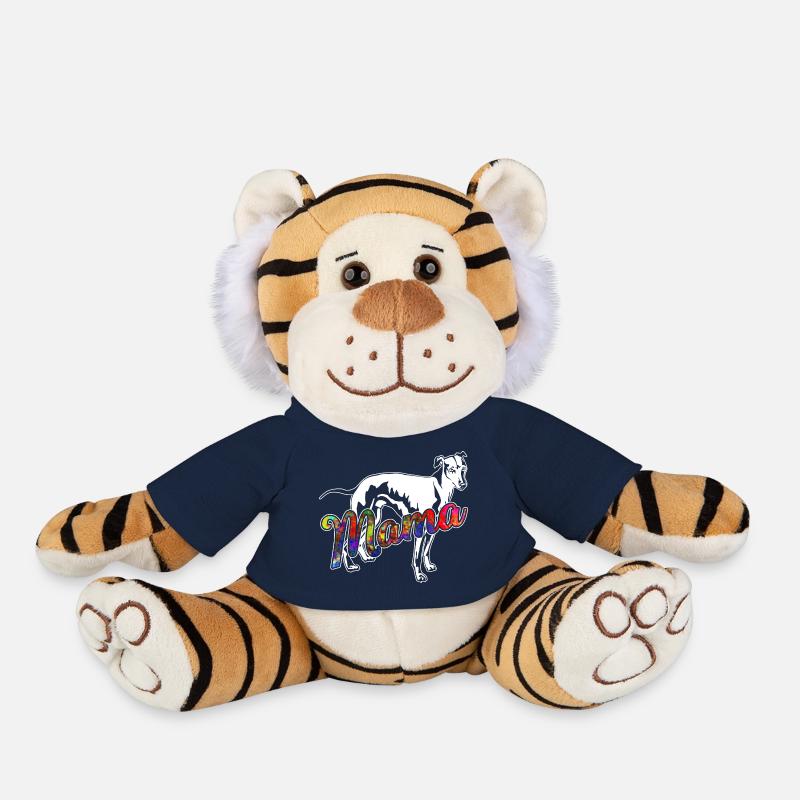 Whippet Whippet Mama - Plush Tiger - french navy