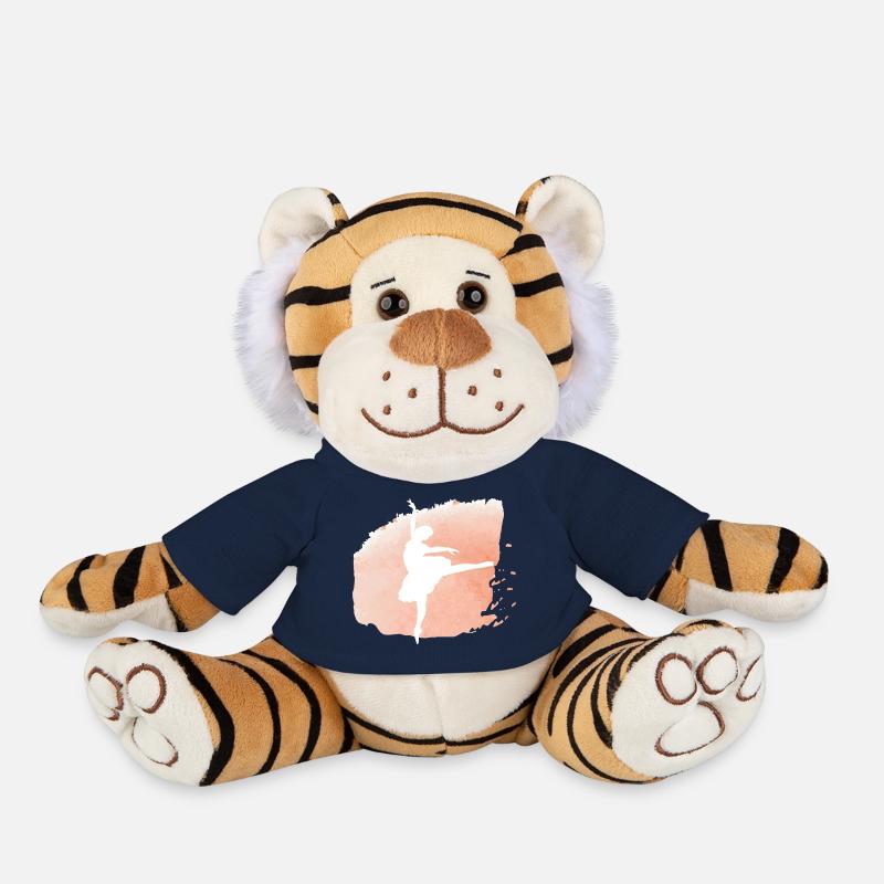 Danse Musique de danse - Peluche Tigre - bleu marine