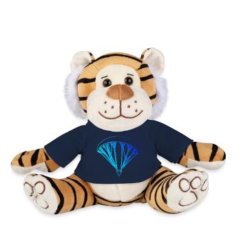 Paragleiten Gleitschirm Parapente Paragleiter - Peluche Tigre - bleu marine - Devant
