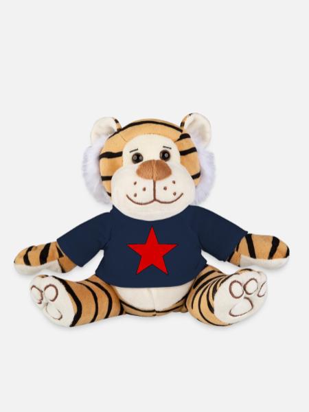 Roter Stern - Plüschtiger - French Navy