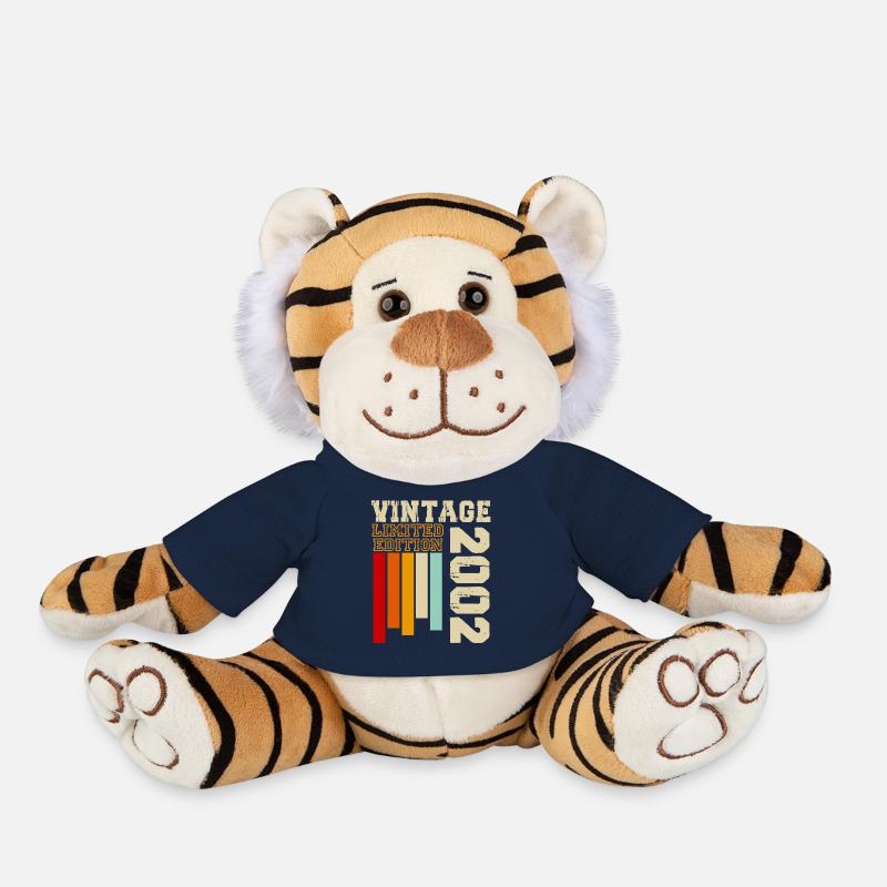 2002 - Peluche Tigre - bleu marine