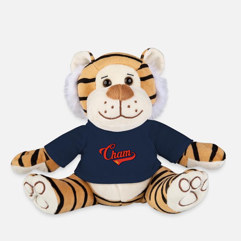 Cham - Plush Tiger - french navy