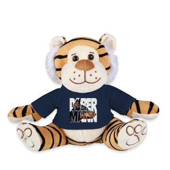Doberman - Peluche Tigre - bleu marine - Devant