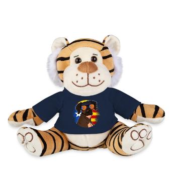 Catalonia - Plush Tiger - french navy - Front
