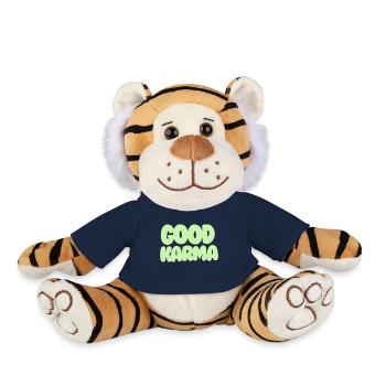 Good Karma light green - Plüschtiger - French Navy - Vorne