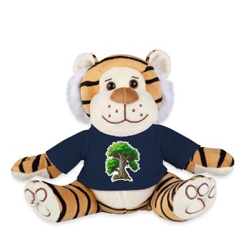 Pillar of Life: The Majestic Tree - Plush Tiger - french navy - Front