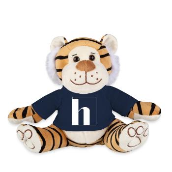 Buchstaben-Alphabet h - Plüschtiger - French Navy - Vorne