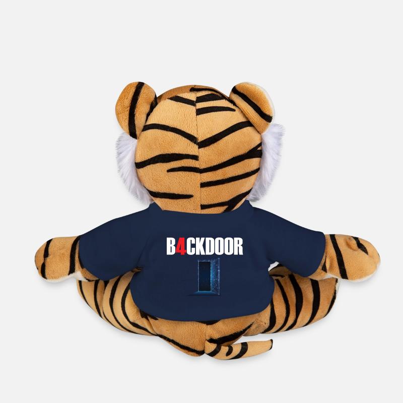 Backdoor - Plush Tiger - french navy