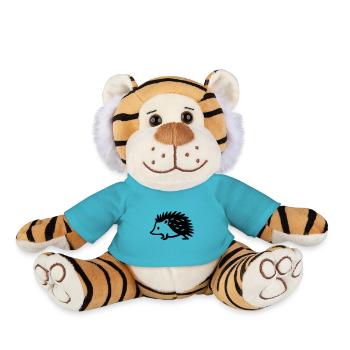 Hérisson - Peluche Tigre - bleu outremer - Devant