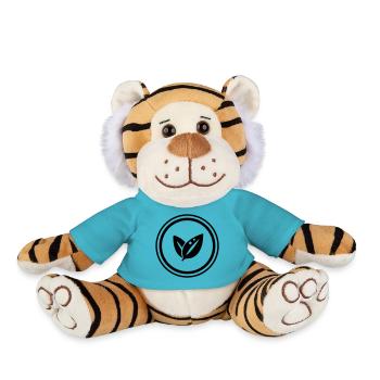 Leaf Ecology - Plush Tiger - atoll blue - Front