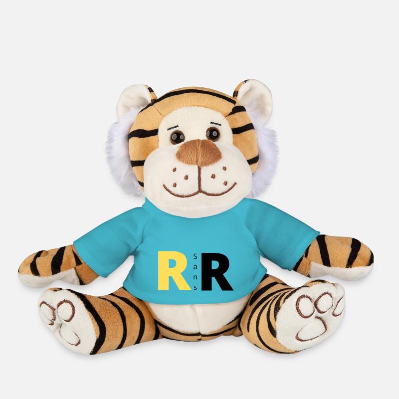 RsansR 100pursang by Sang - Peluche Tigre - bleu outremer