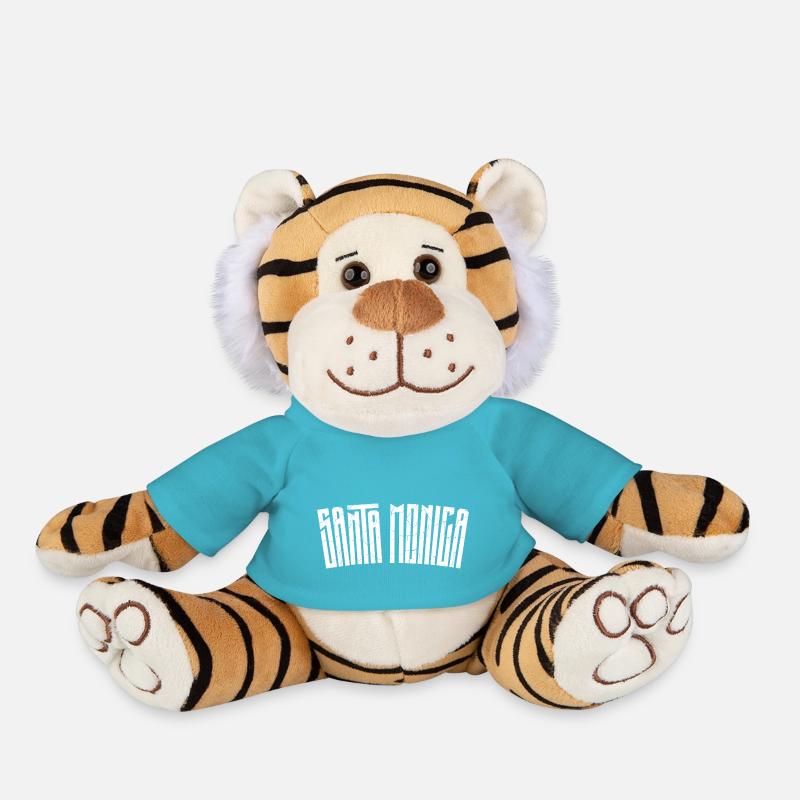 Santa Monica - Plüschtiger - Atollblau