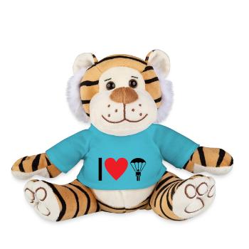 Parachute - Plush Tiger - atoll blue - Front
