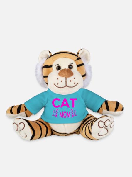 Katzen - Plüschtiger - Atollblau