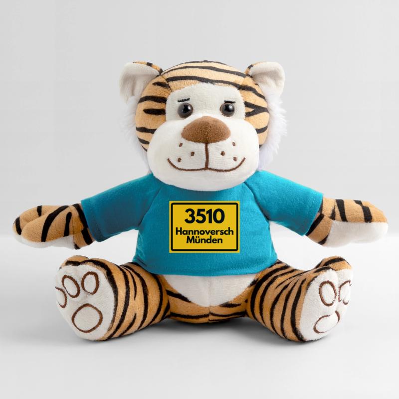 OLD POSTCODE ZIP CODE 3510 HANNOVERSCH MÜNDEN HANN Plush Tiger