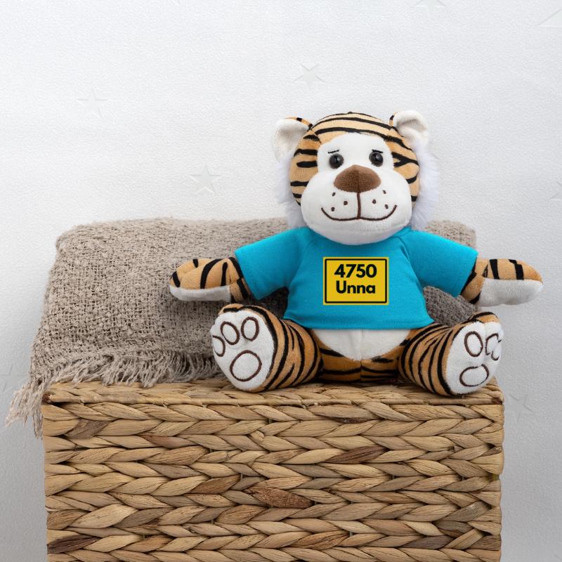 OLD POSTCODE POSTCODE RETRO 4750 UNNA Plush Tiger