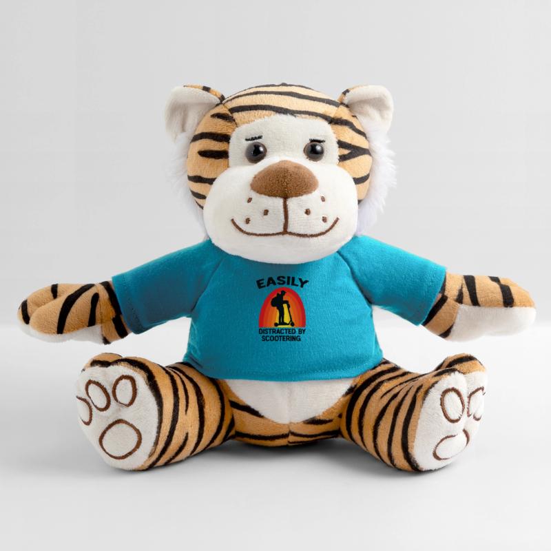 E-Roller E-Scooter Roller Scooter électrique Roller Peluche Tigre