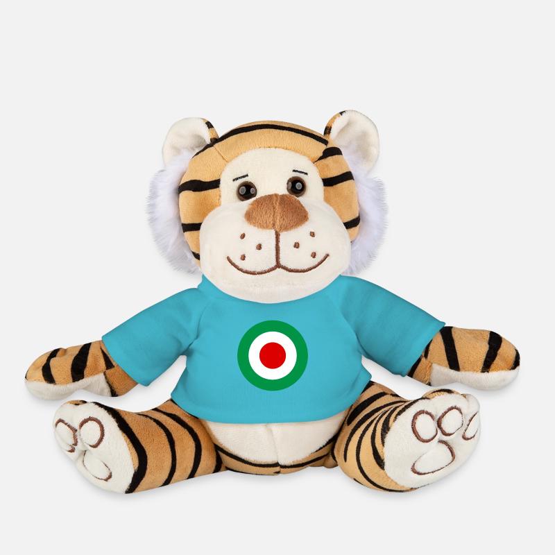 Italia - Plush Tiger - atoll blue