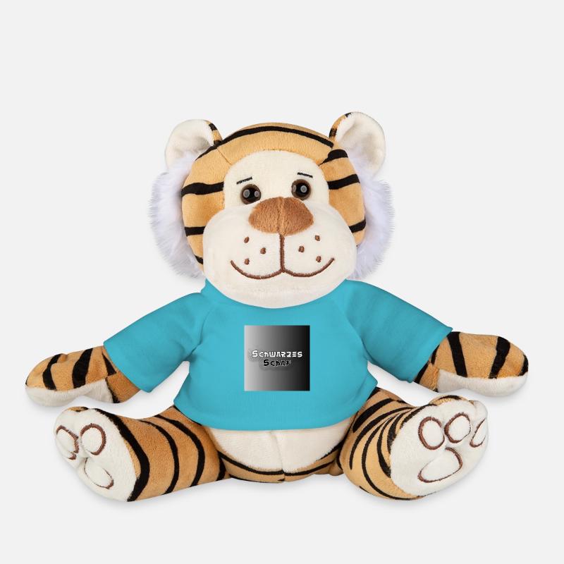 Black sheep - Plush Tiger - atoll blue