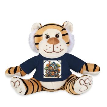 Miniature Memories - Plush Tiger - french navy - Front