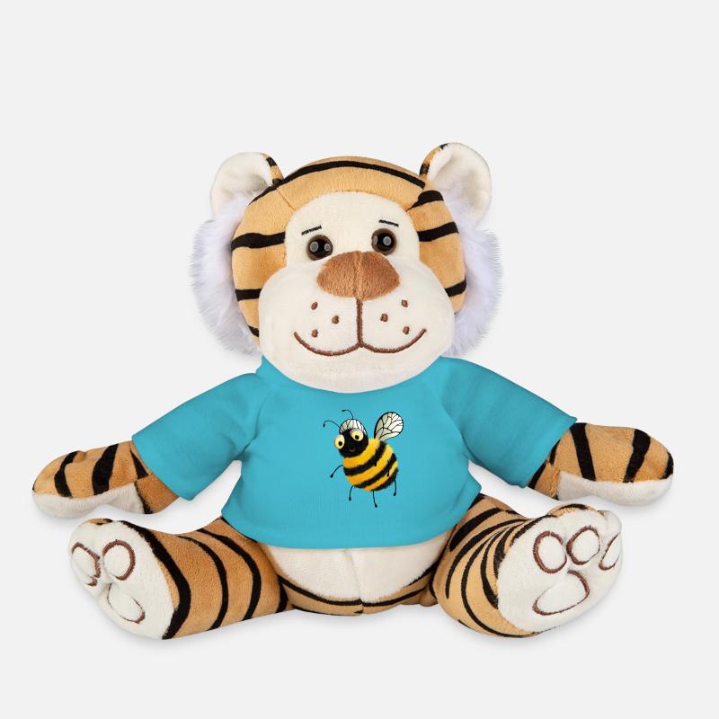 Bienen - Bee Bubmlebee - Plüschtiger - Atollblau