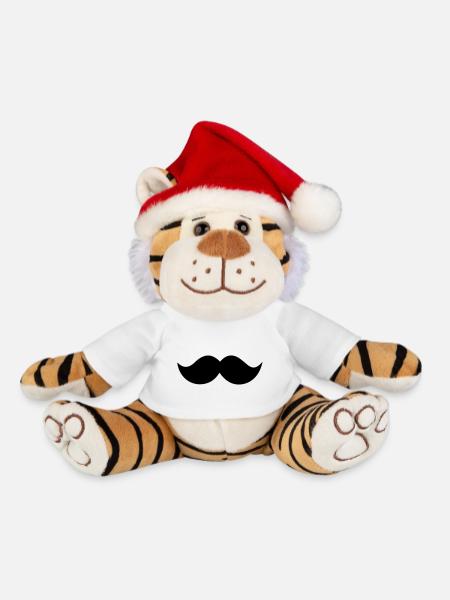 Moustache - Weihnachtstiger - Weiß - Vorne