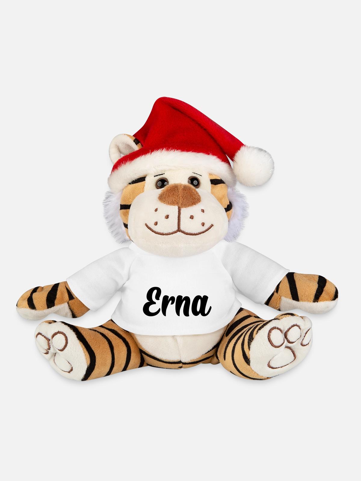 Erna - Weihnachtstiger - Weiß - Vorne