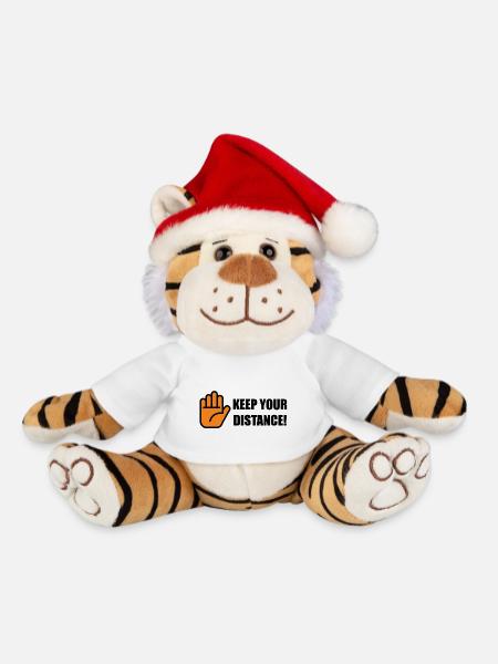 Kepp Ihre Entfernung! - Weihnachtstiger - Weiß