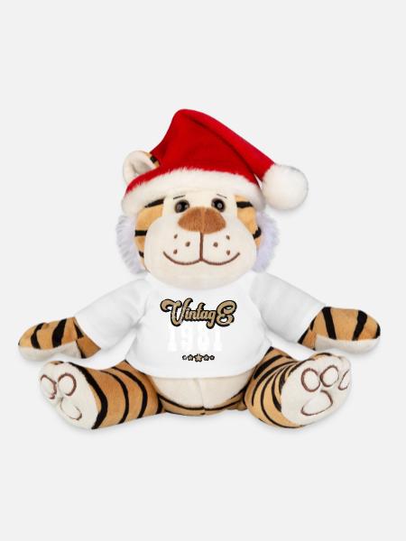 1981 Geburtsjahr Vintage - Weihnachtstiger - Weiß